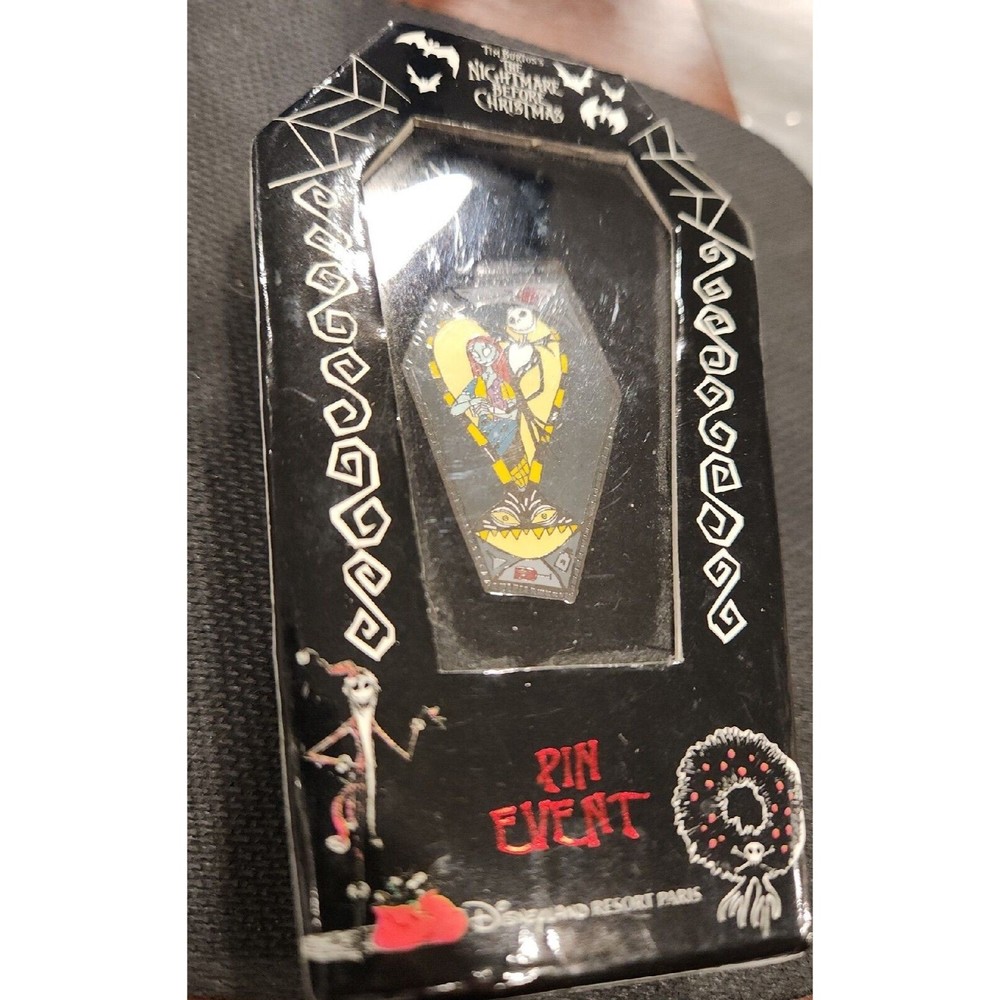 Disney Pin 52684  DLRP L'Etrange Event de‎ Monsieur Jack Sally Box Coffin LE 600